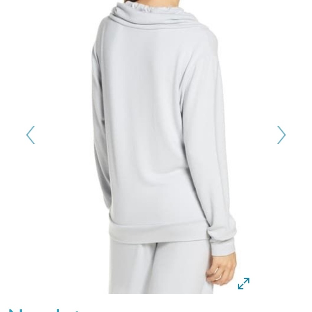 NWT Nordstrom Funnel Neck Top - Picture 7 of 8